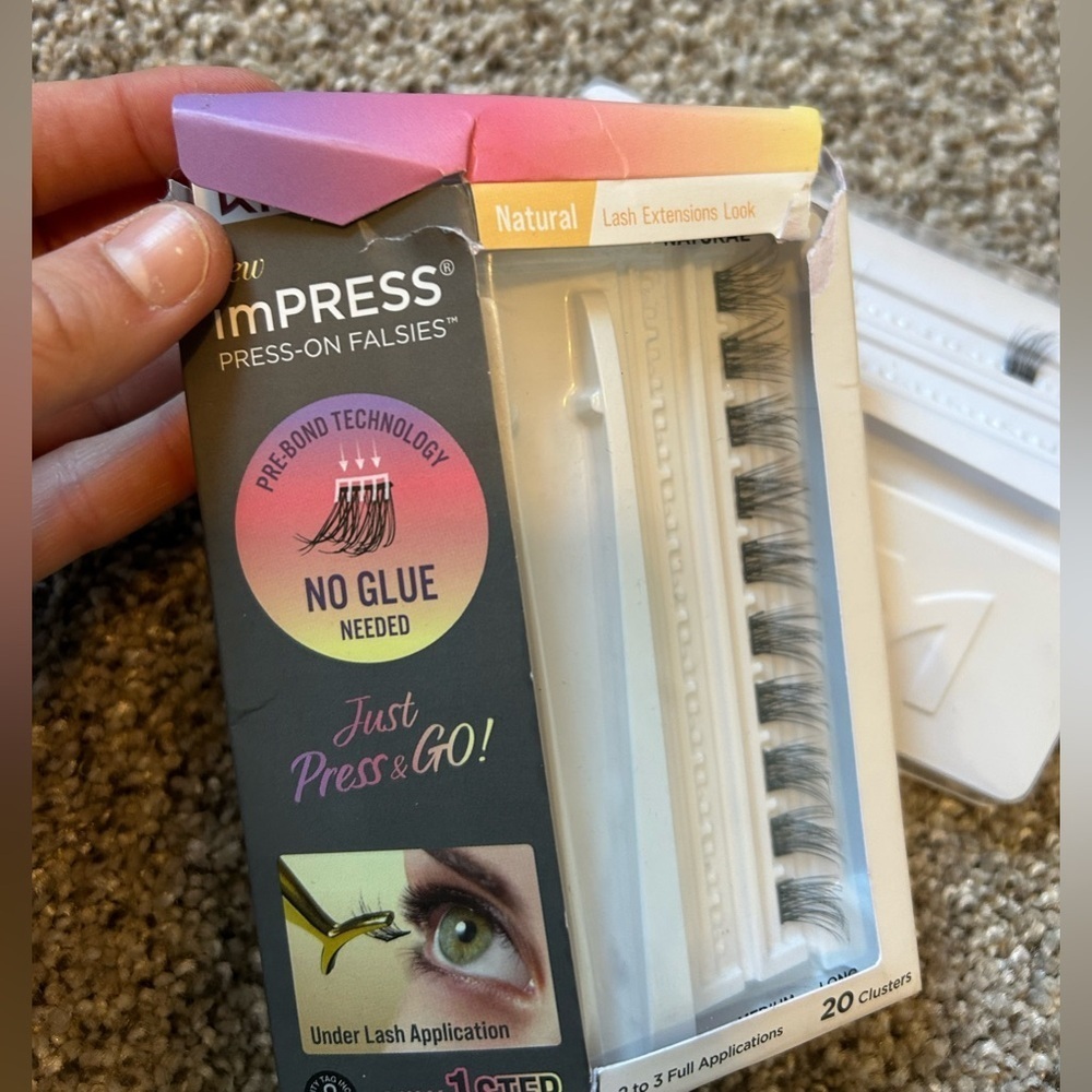*FREE with purchase* 
imPRESS Natural Lash Extensions